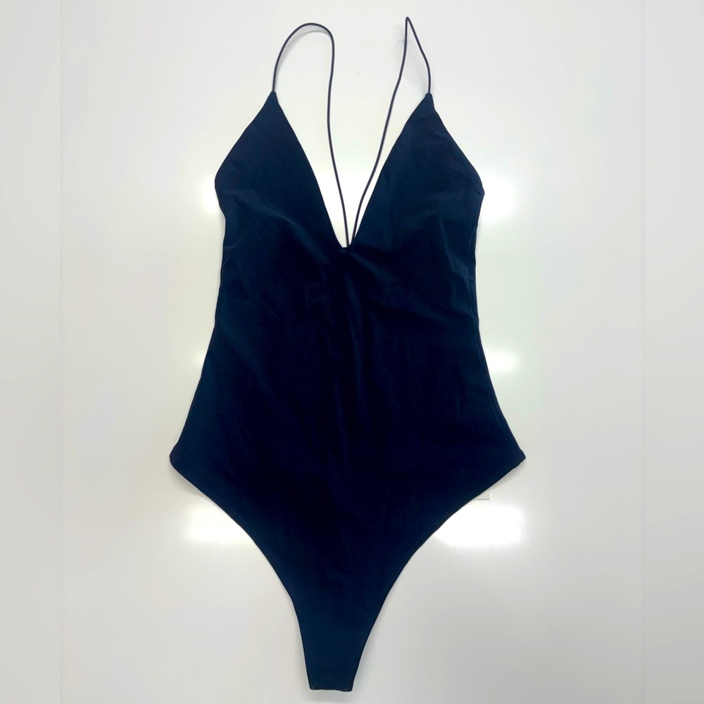 Alix NYC Avery Black Body Suit S
